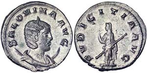 Empire  Salonina (254-268 AD) Antoninianus ... 