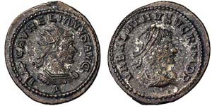 Empire  Aurelianus and Vabalathus (271-272 ... 