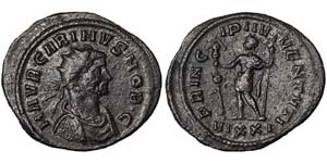Empire  Carinus (283-285 AD) Antoninianus ... 