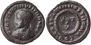 Empire  Costantinus II (317-340 AD) Follis ... 