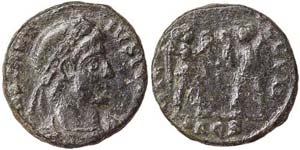 Empire  Costanzo II (324-361 AD) Follis ... 