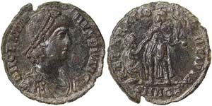 Empire  Gratianus (366-383 AD) Æ Issue ... 