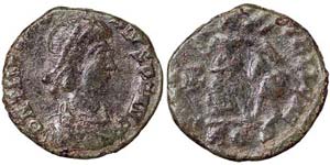 Empire  Theodosius I (379-395 AD) Æ Issue ... 
