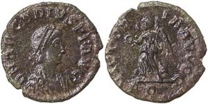 Empire  Arcadius (383-408 AD) Æ Issue ... 