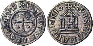 Italian States Milan  Lodovico II (855-875) ... 