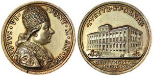 Papal state / Vatican City  Pius VI ... 