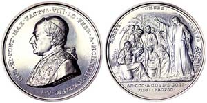 Papal state  Pius XI (1922-1939) 1922 Medal, ... 
