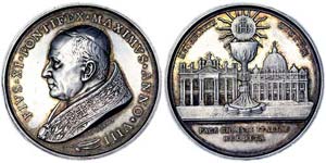 Papal state  Pius XI (1922-1939) 1929 Medal, ... 