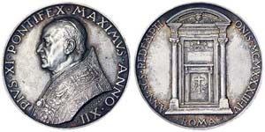 Papal state  Pius XI (1922-1939) 1933 ... 