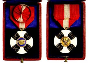 Italy Order of the crown of Italy  Vittorio ... 