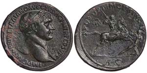 Empire Trajan (98-117 AD) Sestertius Rome Ø ... 