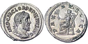Empire Pupienus (238 AD) Denarius Rome IMP C ... 