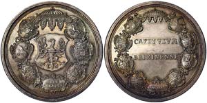 Austria Salzburg Sede Vacante 1747 Medal ... 