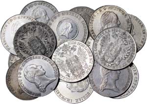 Austria LOTS  Lot 18 coins. Thaler: 1815, ... 