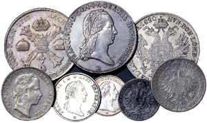 Austria LOTS  Lot 8 coins. Milan Mint. ... 