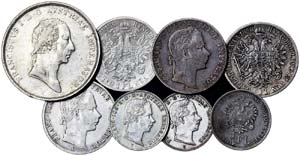 Austria LOTS  Lot 8 coins. Venice Mint. ... 