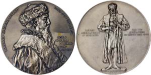 Germany  Medal Gutenberg Statue in New York, ... 