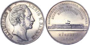 Germany Bavaria Maximilian II (1848-1864) 2 ... 