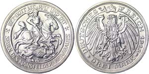 Germany Prussia Wilhelm II (1888-1918) 3 ... 