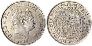 Great Britain George III (1760-1820) 1/2 ... 