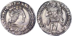 Italian States Naples Ferdinand I of Aragona ... 