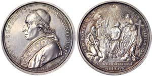 Italian States Rome (Papal state) Pius VII ... 