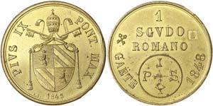 Italian States Rome (Papal state) Pius IX ... 