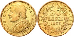 Italian States Rome (Papal state) Pius IX ... 