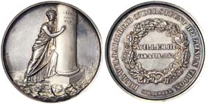 Netherlands Wilhelm III (1849-1890) Medal ... 