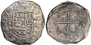 Spain Kingdom Philip II (1556-1598) 8 Reales ... 