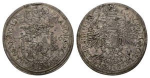 Schlick 1716 Taler Silver 28.67g ... 