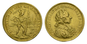 Wurzbourg 1752 2 Ducat Gold 9.6g ... 