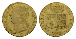 France 1642  Luis dor Gold GAD 58 ... 