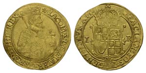 England James I., 1603-1625. Unite ... 