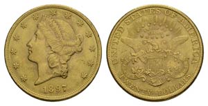 USA 20 Dollar 1897 Gold 33.4g ... 