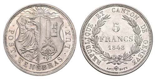 Genf 1848 - Schweiz / Switzerland ... 