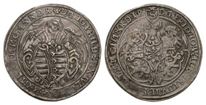 Saxony Altenbourg 1621 40 penny Silber 22.7g ... 