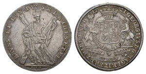Brunswick Lunenbourg 1721 taler silver ... 