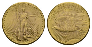 USA 1928 20 Dollar Gold 33.4g eagle ... 