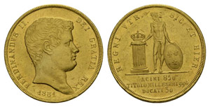 Neapel Sizilien 1831 
Ferdinand II., ... 