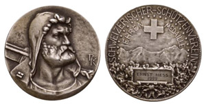 Zürich 1963 Schützen Verdienst Medaille ... 