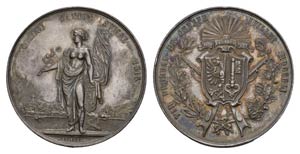 Genf 1815 Schützenmedaille Silber 25g ... 