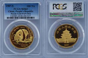 China 1987 - China 1987 100 Yuan Gold 31,1g ... 
