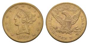 USA 1899 - USA 1899 10 Dollar Gold 16.7g ... 