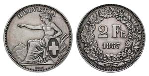 Schweiz 1857 - Schweiz / Switzerland  2 ... 