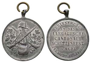 Aargau 1888 - Schweiz / Switzerland Aargau ... 