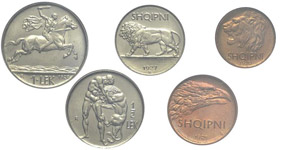 Albania Lotto di 5 monete - ... 