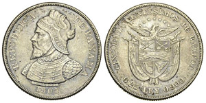 Panama 50 Centesimos 1905 - Panama ... 