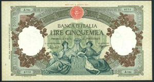 Repubblica Italiana 5.000 Lire ... 