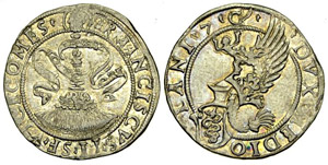 Milano (1522-1525) Grosso da 3 ... 